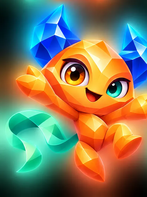 Prism Imp pose: cheering