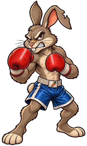 The rabbit in the ring